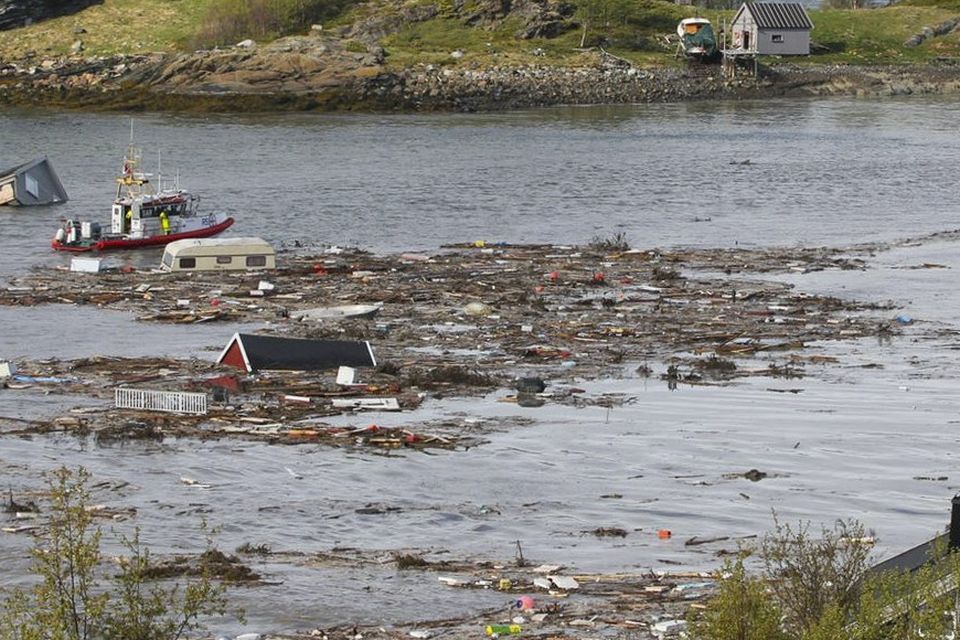 Houses Swept Into Sea By Landslide In Arctic Norway BelfastTelegraph