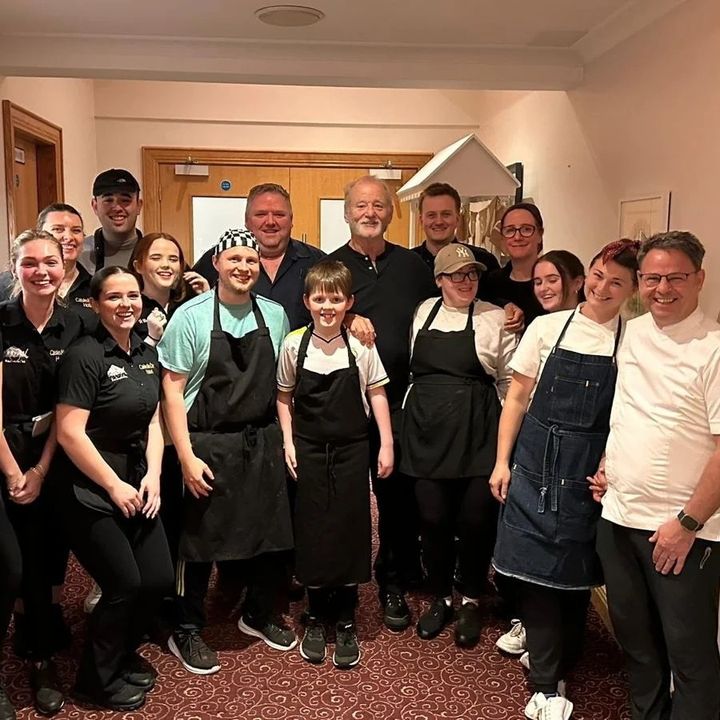 Hollywood star Bill Murray surprises guests and staff at Donegal hotel