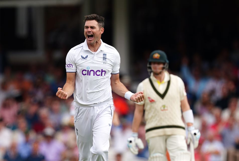 James Anderson (left) took a record 704 wickets for England (Mike Egerton/PA)