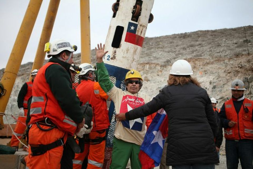 Chile mine rescue. October 2010