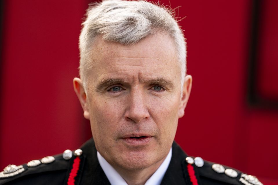 LFB Commissioner Andy Roe said the service has accepted all the relevant recommendations from the final Grenfell report (Jordan Pettit/PA)