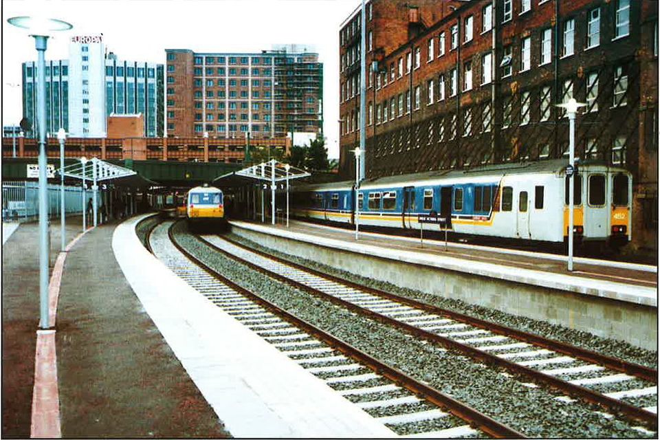 A train comes along in 1995