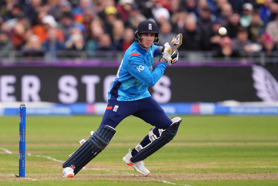 England’s Harry Brook during an international one day match (PA) 