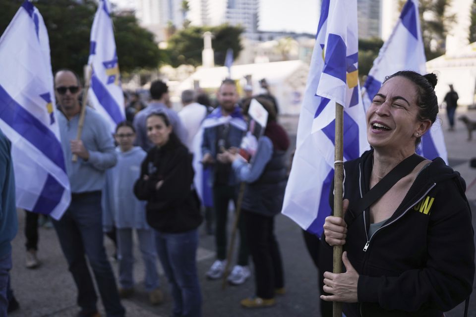 The releases sparked relief and joy in Israel (AP)