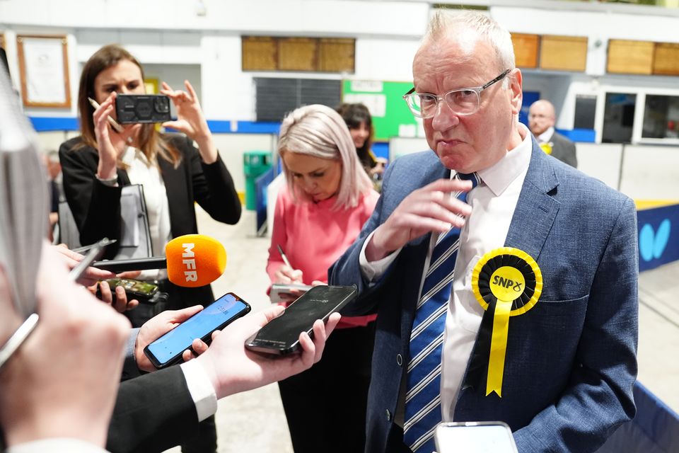 Pete Wishart called for a ‘total reset’ (Jane Barlow/PA)