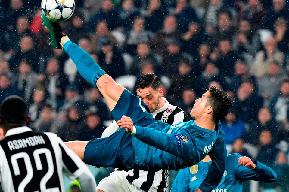 Cristiano Ronaldo goal, Juventus 1 - Atlético de Madrid 0