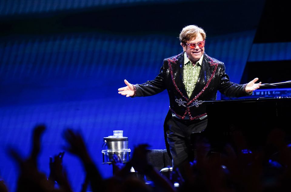 Sir Elton John kicks off final date of his farewell tour