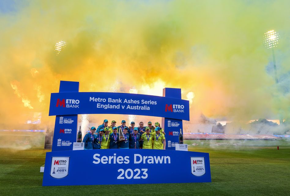 Australia retained the 2023 Women’s Ashes after a drawn series (Steven Paston/PA)