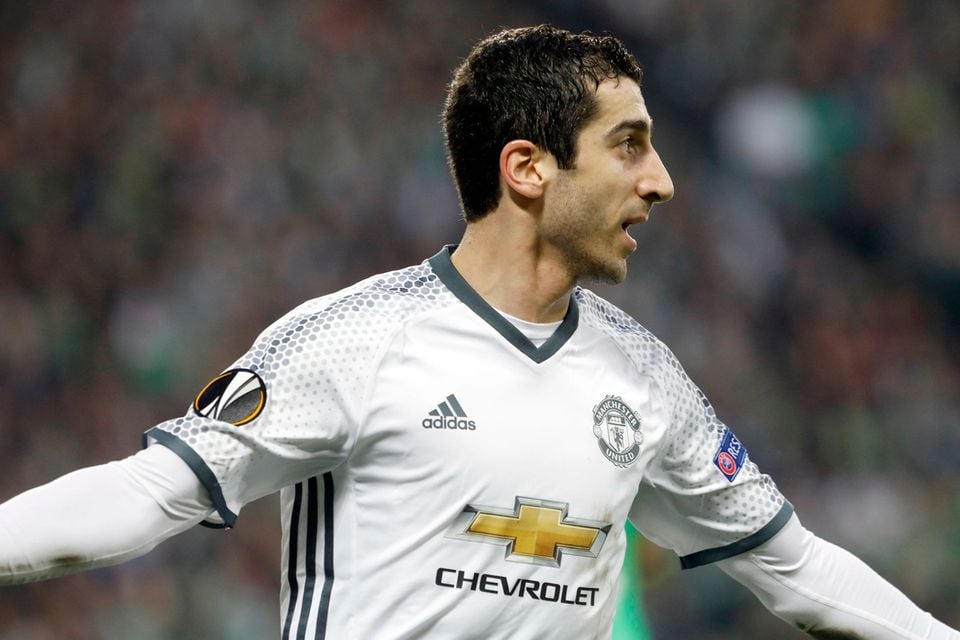 Henrikh Mkhitaryan shirt number revealed