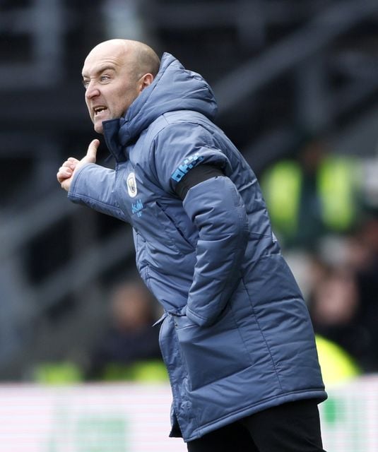 Manchester City interim manager Nick Cushing hopes his team can bounce back from the loss at Derby (Richard Sellers/PA)