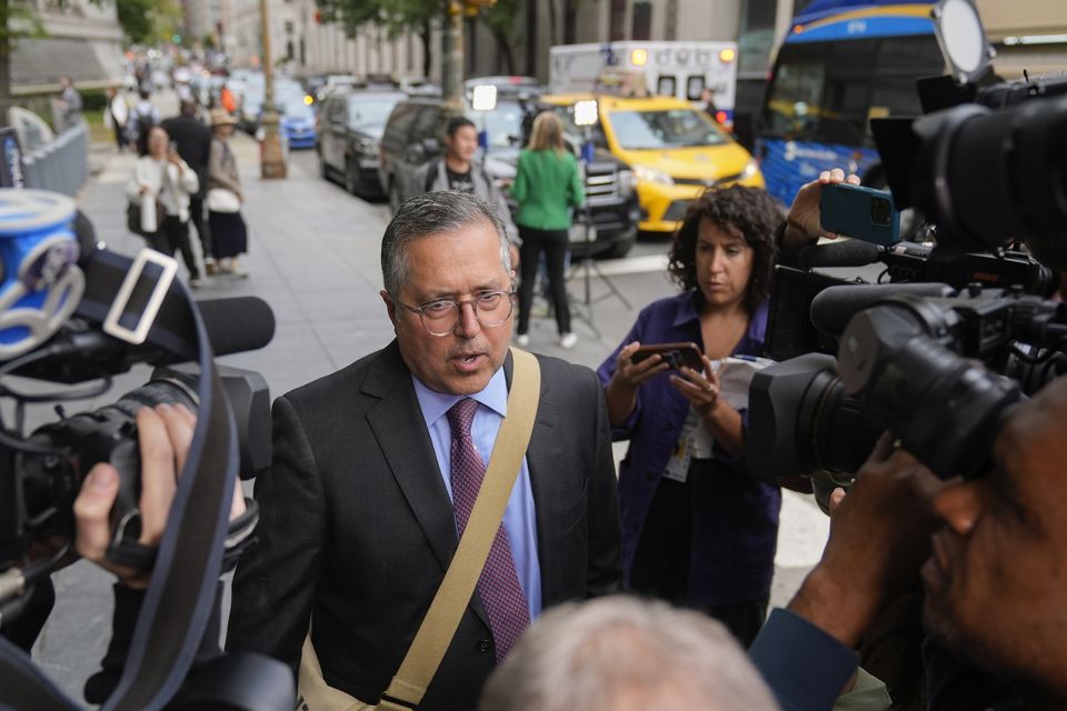 Marc Agnifilo, attorney for Sean ‘Diddy’ Combs, said he would ‘fight like hell’ for his client (AP Photo/Seth Wenig)