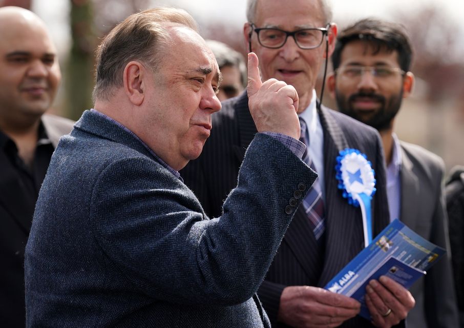 Alex Salmond, who now leads the Alba Party, was contemptuous of Ms Sturgeon’s advisers (Andrew Milligan/PA)