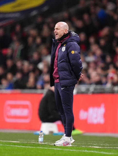 Lee Carsley saw England thrash Republic of Ireland in his final game as interim boss (Adam Davy/PA).