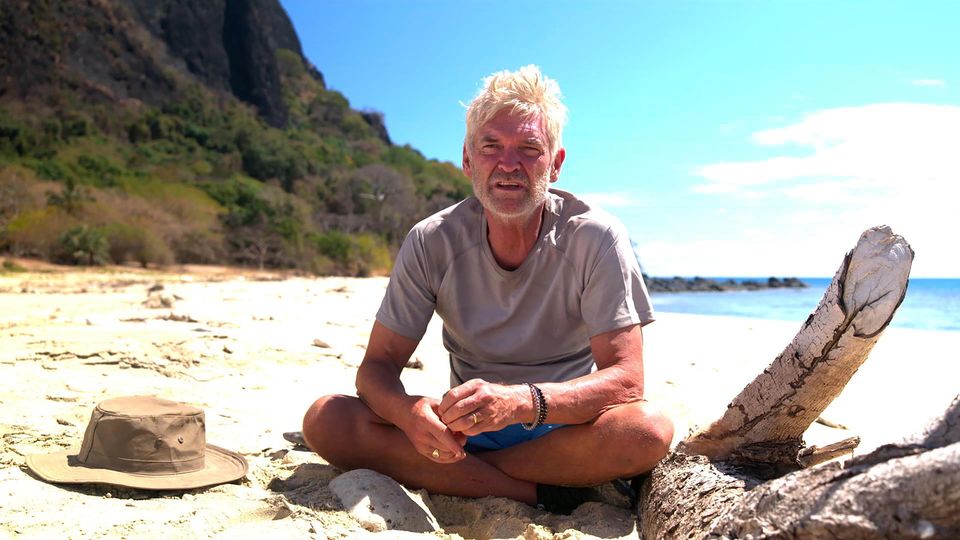 Phillip Schofield on an island off the coast of Madagascar, on Channel 5’s Cast Away (Channel 5 Broadcasting Limited/PA)