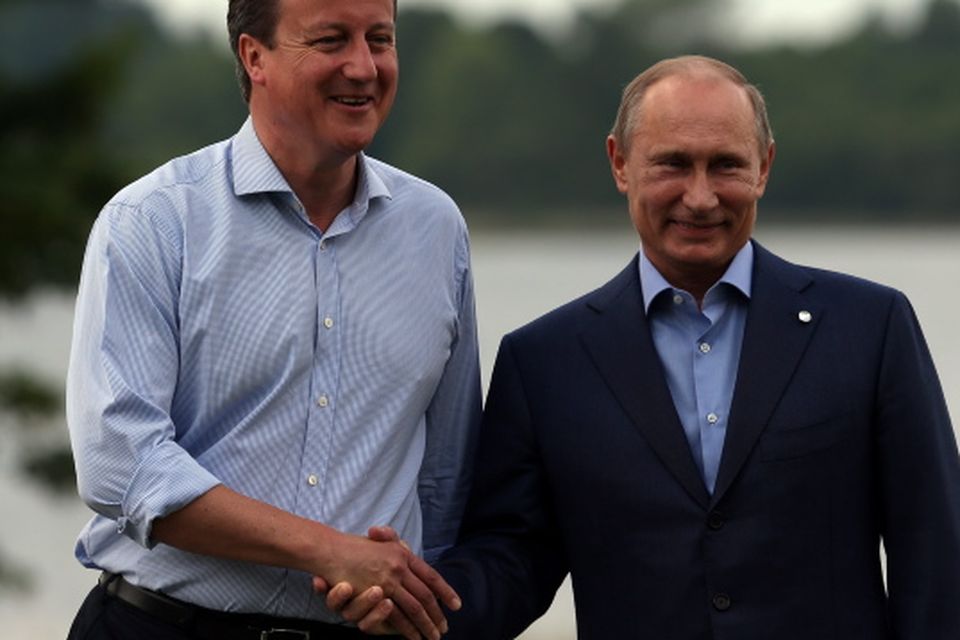 G8 summit: Cameron keeps pressure on Putin as Moscow ponders