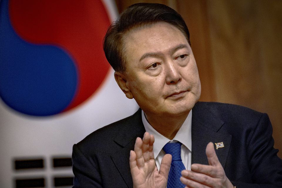 South Korean President Yoon Suk Yeol (Ezra Acayan/Pool Photo via AP)