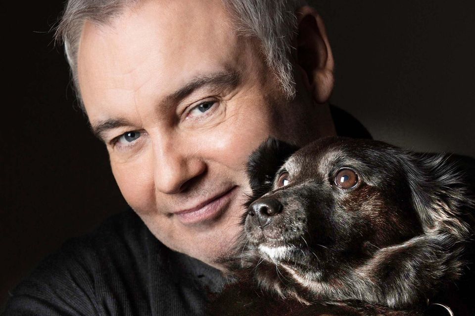 Eamonn Holmes with his rescue dog Maggie