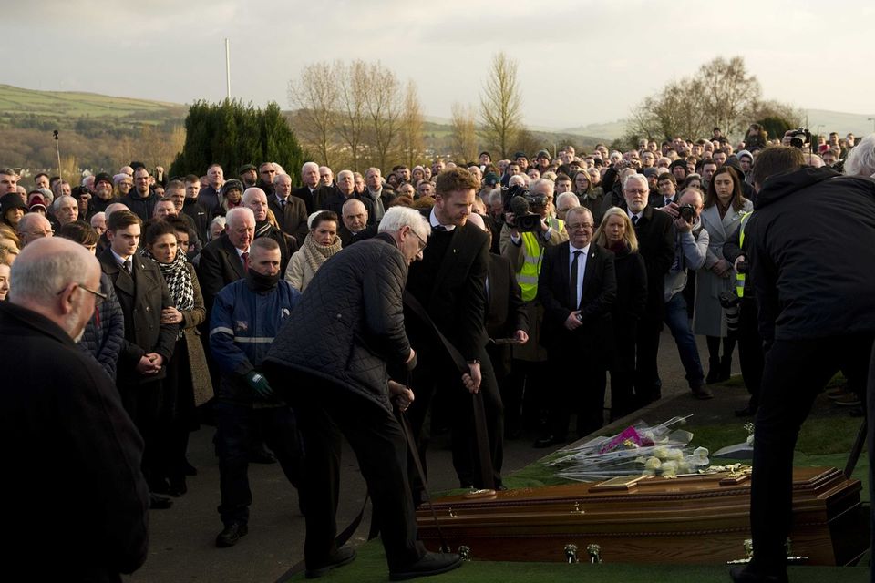 Finish the work he started' Bill Clinton told mourners at Martin McGuinness  funeral 