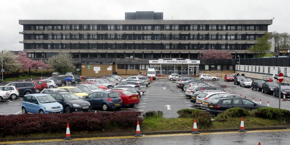 Monklands Hospital in Airdrie has been a part of the project (Danny Lawson/PA)