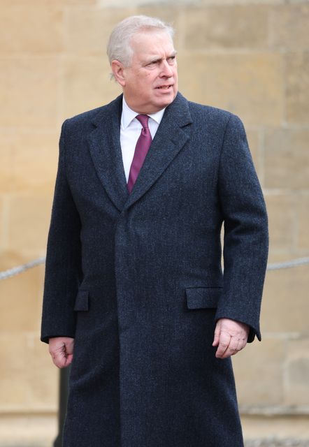 The Duke of York’s office said he ceased all contact with the individual after concerns were raised (Chris Jackson/PA)