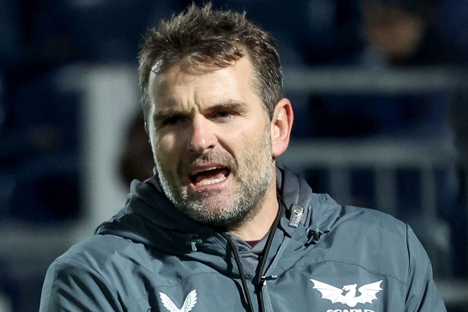 Former Ulster full back Jared Payne now coaches at the Scarlets