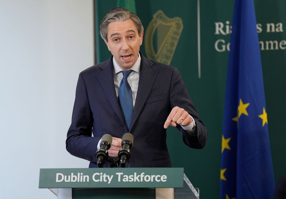 Taoiseach Simon Harris said Green Party leader Roderic O’Gorman is entitled to his opinion (Niall Carson/PA)