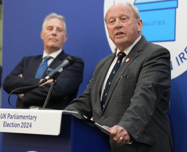 Jim Allister of the TUV said: ‘How is it that we have got to the point that this Committee is expected merely to nod to legislation made not by this House, for this United Kingdom?’