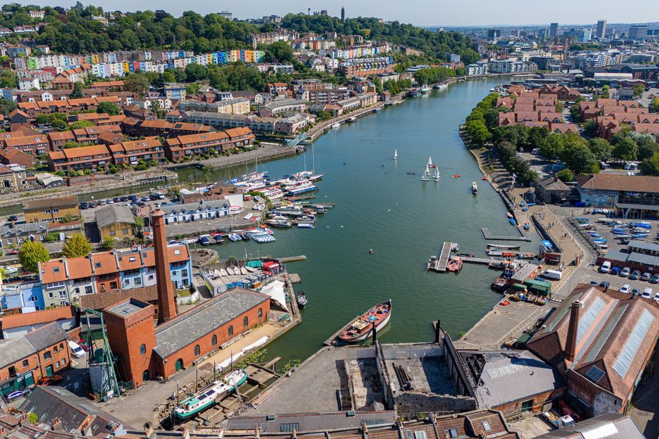 People sailing in Bristol Harbour (Ben Birchall/PA)