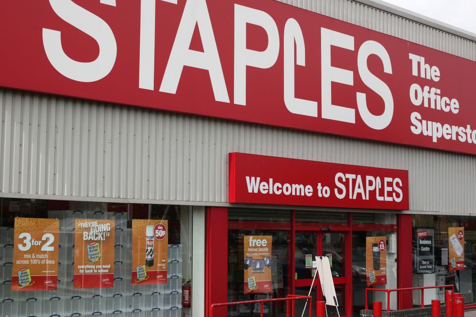 Staples stationery to be erased from UK after restructuring buyout