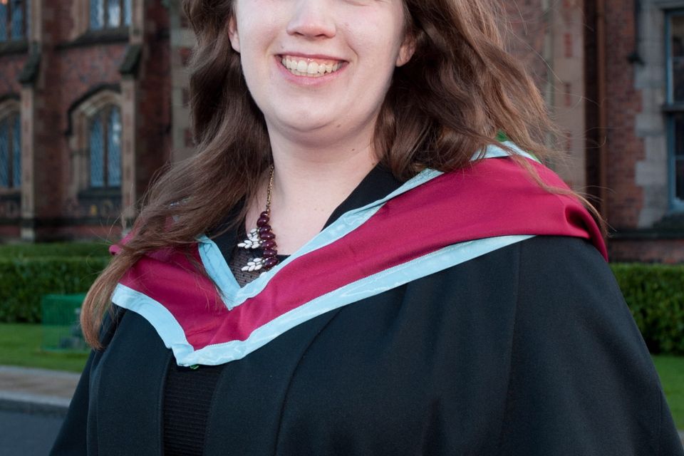 Catherine Crozier from Randalstown graduated from Queen's University with MA in Communications and Strategic Management.