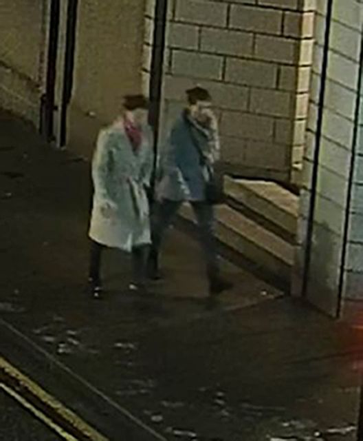 Eliza and Henrietta Huszti were last seen on CCTV in Market Street in Aberdeen (Police Scotland/PA)