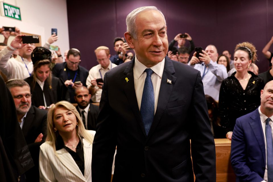 Israeli Prime Minister Benjamin Netanyahu has promised defiantly to refute the corruption allegations against him (Menahem Kahana/Pool Photo via AP)