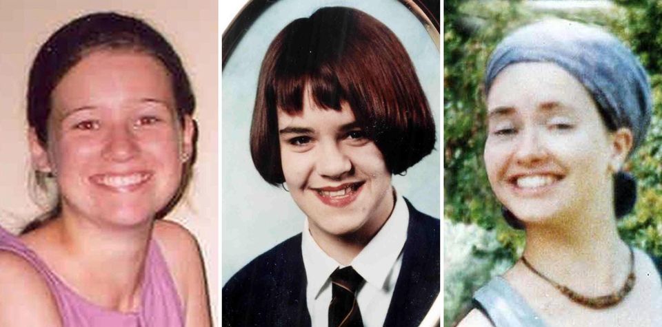 Peter Tobin was serving life for the murders of Angelika Kluk, left, Vicky Hamilton, centre, and Dinah McNicol (handout/PA)