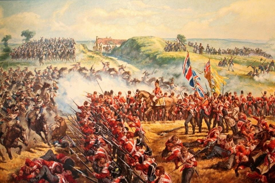 The Battle of Waterloo  (Royal Irish - Virtual Military Gallery)