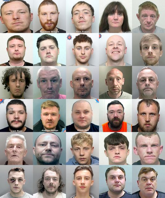 A number of people have already been jailed for their part in the nationwide riots (CPS/PA)