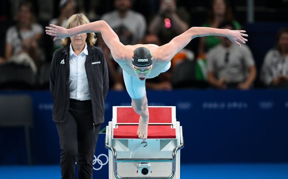 Daniel Wiffen claimed bronze in Sunday night's 1500m freestyle Final