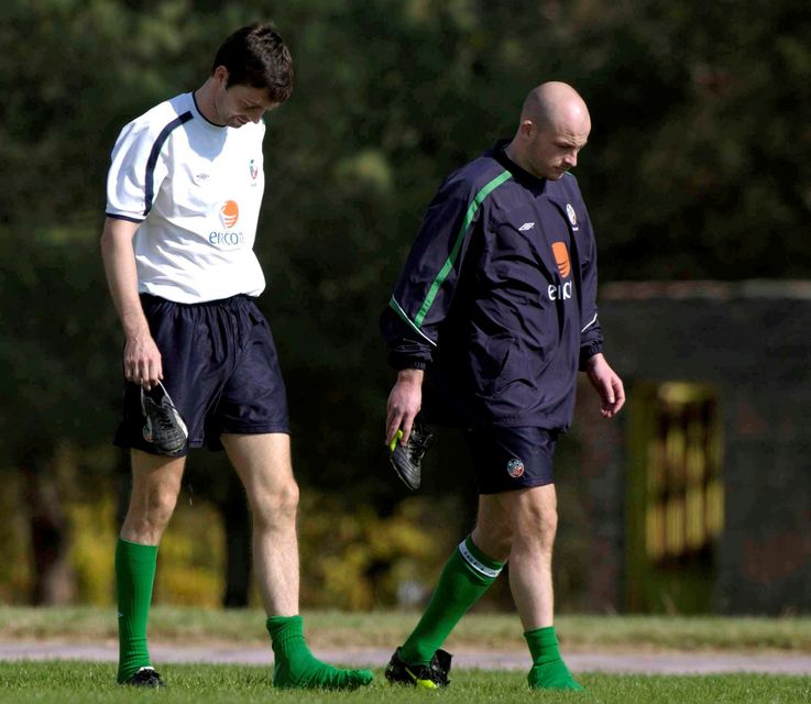 Gary Breen and Lee Carsley