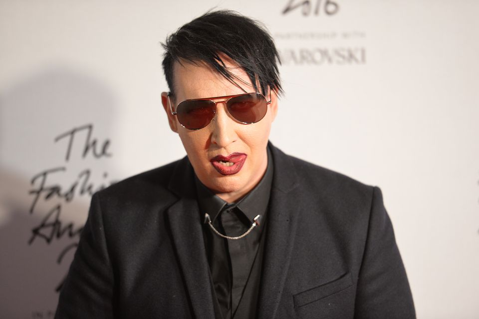 Marilyn Manson in the press room during The Fashion Awards 2016 at the Royal Albert Hall, London (Matt Crossick/PA)