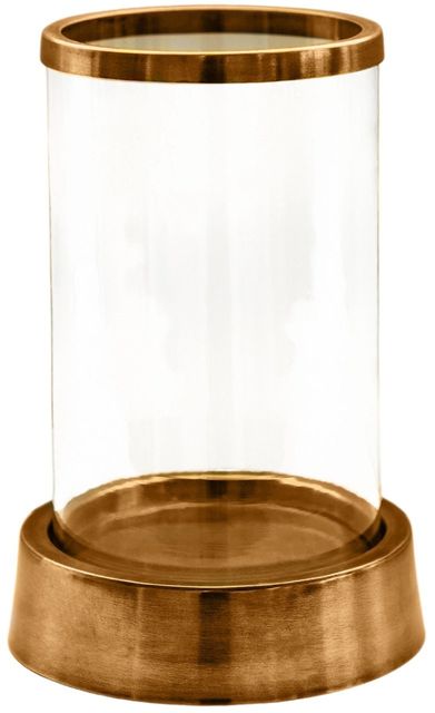 Hampton Hurricane Lantern in Antique Brass, 
Ivyline, £69.99
