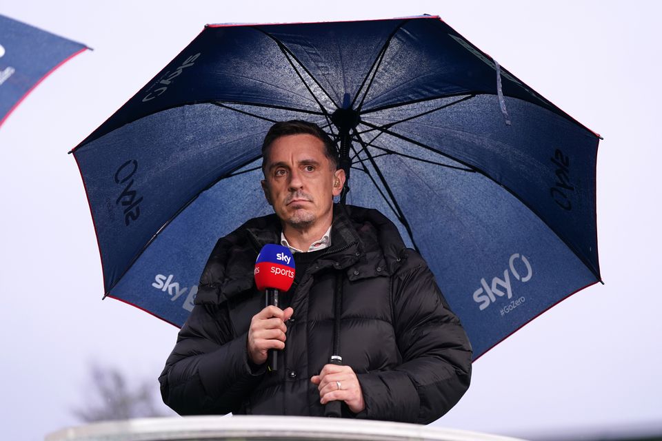 Gary Neville believes United’s position in the table is “unacceptable” (Bradley Collyer/PA)