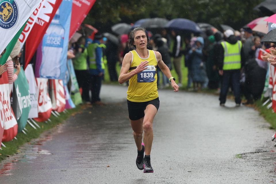 Gladys Ganiel impressed at the Dublin Marathon