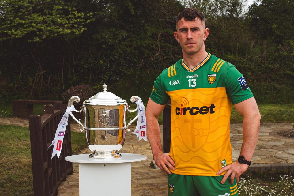 Donegal captain Paddy McBrearty will lead his side out in the Ulster Final against Armagh