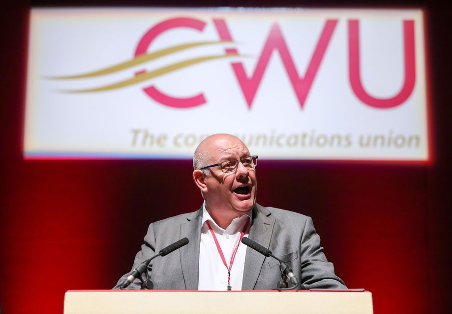 CWU general secretary Dave Ward previously said the injunction was a ‘massive injustice’ to members (Andrew Matthews/PA)