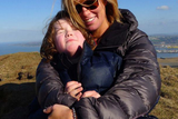 thumbnail: American girl: Kelly Morris with her son Cormac