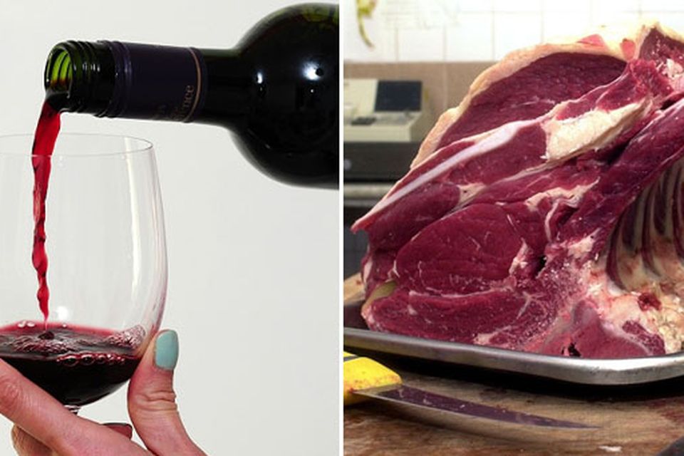 Red wine and meat could held fertility among men, according to a new report