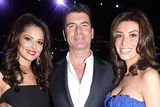 thumbnail: Simon Cowell with UK X Factor judge Cheryl Cole, left, and his fiancee Mezhgan Hussainy