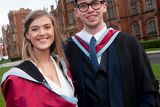 thumbnail: Fiona Prior and Michael Meaney both from Belfast graduated today from Queens University in Human Rights Law.