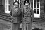 thumbnail: Lady Carson, widow of Lord Carson of Duncairn, and Lady Brooke, at Stormont House.  17/2/1948
