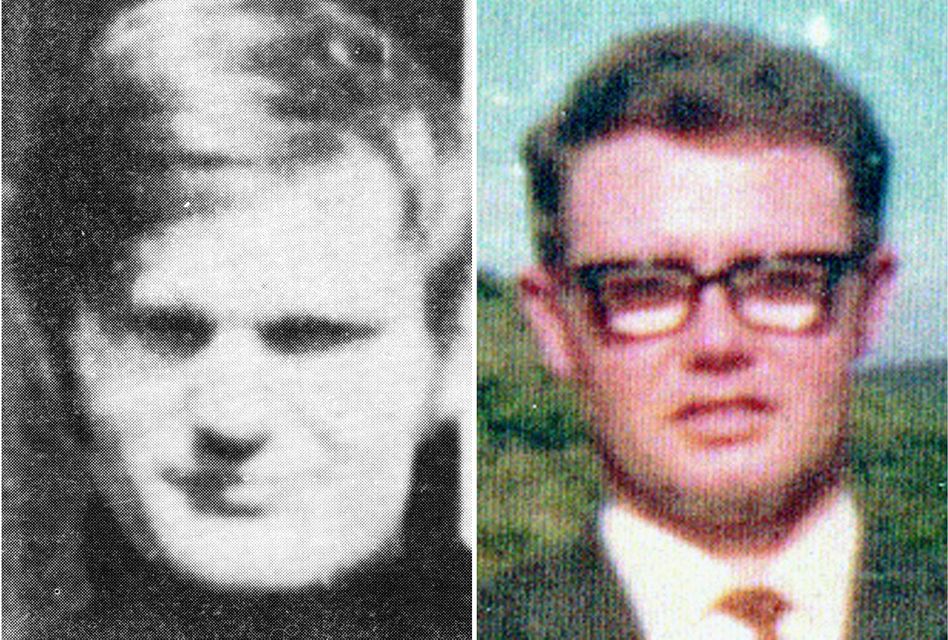 James Wray (left) and William McKinney, who died on Bloody Sunday (Bloody Sunday Trust/PA)