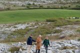 thumbnail: THE BURREN, IRELAND - MAY 19:  Prince Charles, Prince of Wales with Brendan Dunford manager of Burren Life and Bridgid Barry Burrenbeo during his visit to The Burren, an ancient and dramatic stony outcrop famed for its rare plant life, biodiversity and archaeology, on the first day of his Royal visit to the Republic of Ireland on May 19, 2015 in County Clare, Ireland. The Prince of Wales and Duchess of Cornwall arrived in Ireland today for their four day visit to the Republic and Northern Ireland, the visit has been described by the British Embassy as another important step in promoting peace and reconciliation. (Photo by Eddie Mulholland - WPA Pool/Getty Images)